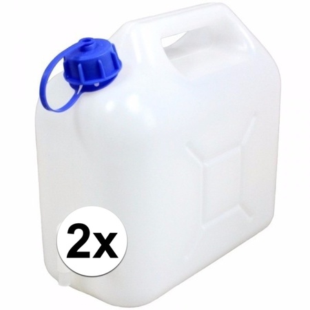 2x Jerrycan 5 liter