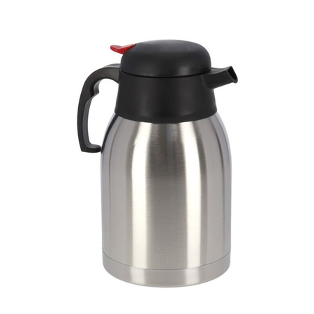 2x Koffie/thee thermoskan RVS 750 ml
