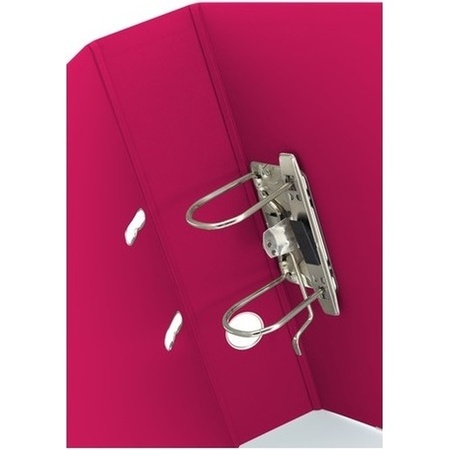 2x Ring binder folder dark red 75 mm A4