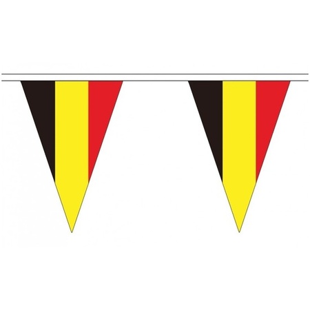 2x pieces belgium bunting flags 5 meters