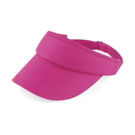 2x pieces pink sports sunvisor hat for adults