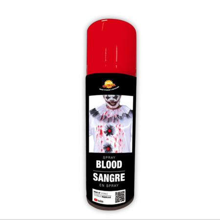 2x pieces artificial blood spray for body and clothing 75 ml