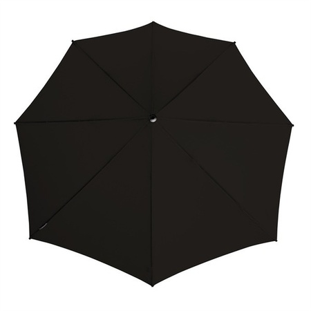 2x stuks sTORMaxi storm paraplu zwart windproof 100 cm 