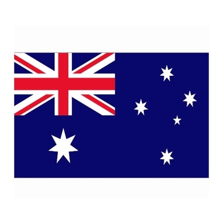 2x pieces flag Australia 100 x 150 cm