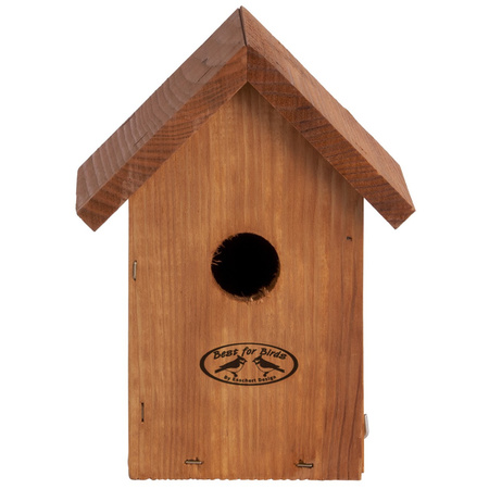 2x pieces birdhouse / nest box wren Douglas wood 19.8 cm