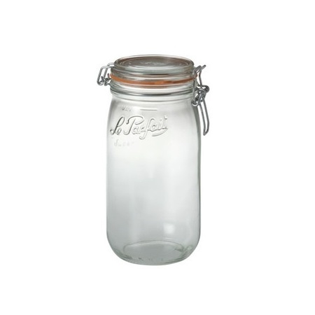 2x Weck jars 1.5 liter