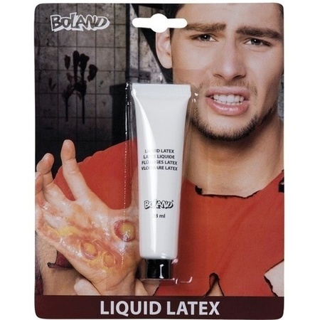 2x Vloeibare latex make up in tube 28 ml