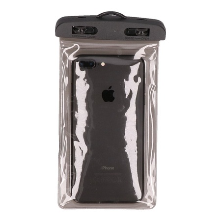 2x Waterproof phonecase transparant