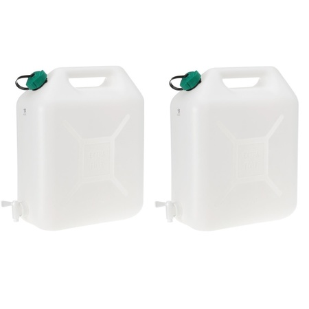 2x Watertank/jerrycan 20 liter