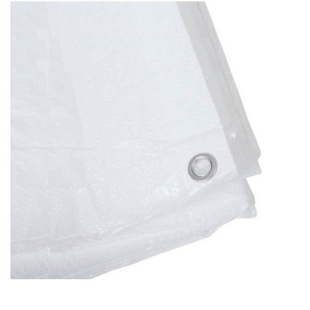 2x White cover sheets 10 x 12 meter
