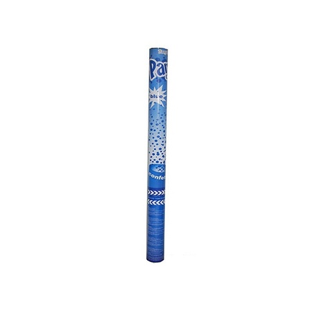 3 confettishooters blue 60 cm