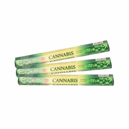 3 packages incense Cannabis
