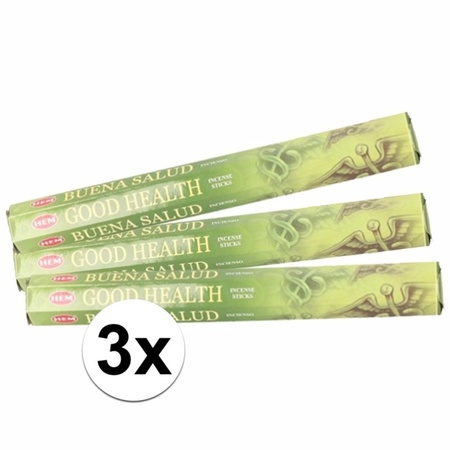 3 packages incense Good Health