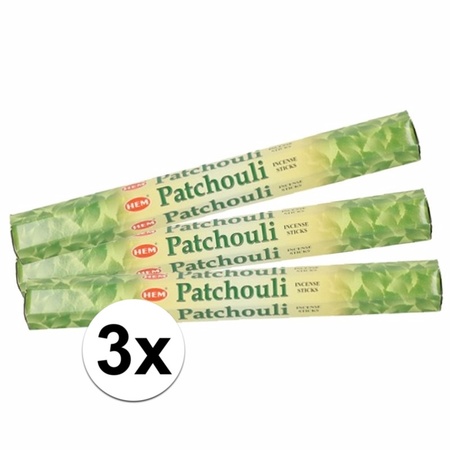 3 packages incense Patchouli