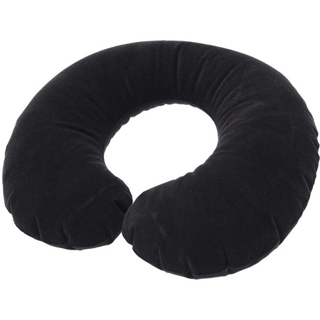 3x Black inflatable neck pillow
