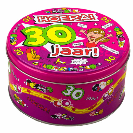 30 year candy box / stock box gift for 30th birthday for women