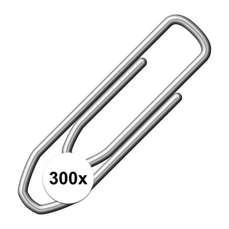 300 pcs paperclips 21 mm