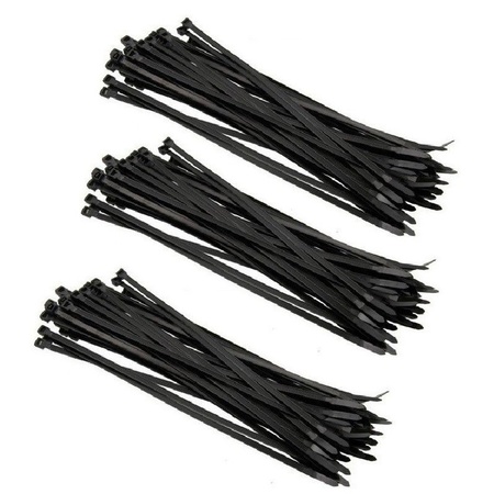 300x cable ties black 3,6 x 200 mm