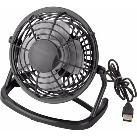 3x Black fan with USB connection