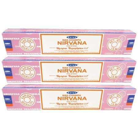 3 packages Nag Champa  Nirvana