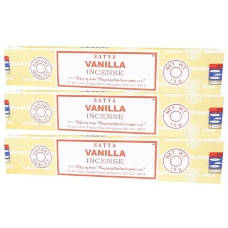 3 packages Nag Champa Vanilla