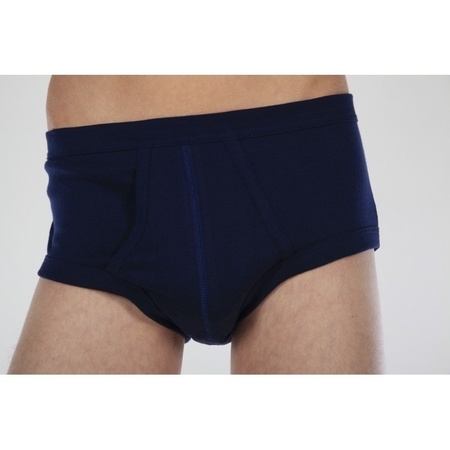 3x Navy Beeren mens underwear briefs - size L