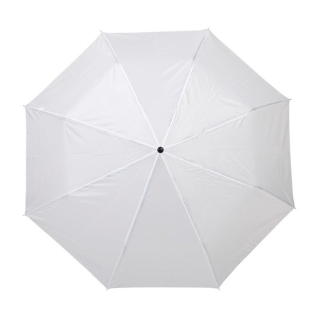 3x Foldable mini umbrellas white 96 cm