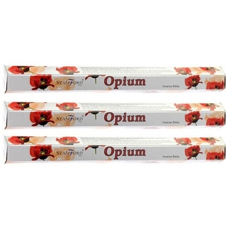3x Stamford incense sticks opium