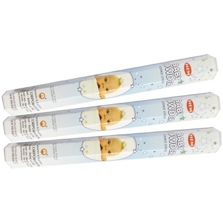 3x package incense Baby powder