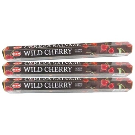 3x package incense Wild cherry