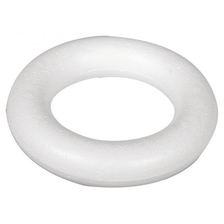 3x Styrofoam rings 22 cm