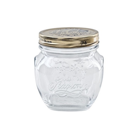 3x Mason jar with swivel lid 200 ml