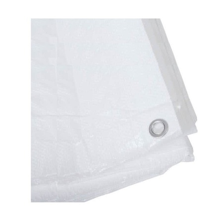 3x pieces white cover 3 x 5 meter