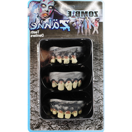 Zombie carnaval teeths