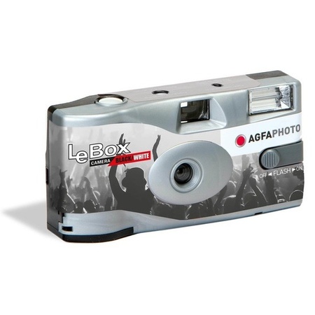 3x Wegwerp cameras met flitser voor 36 zwart/wit fotos 