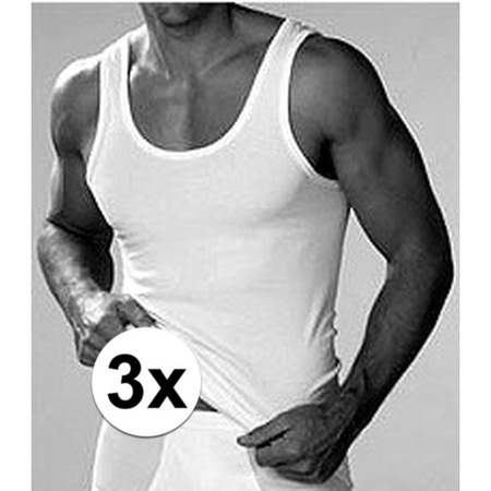 3x Witte Beeren heren hemd - maat XL