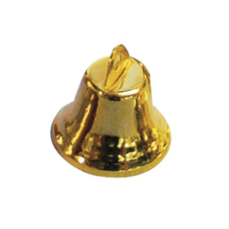 40x Hobby bells gold 16 cm