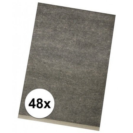 48x Luxe hobby overtrekpapier 