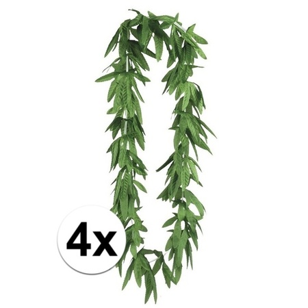 4x Guirlande cannabis