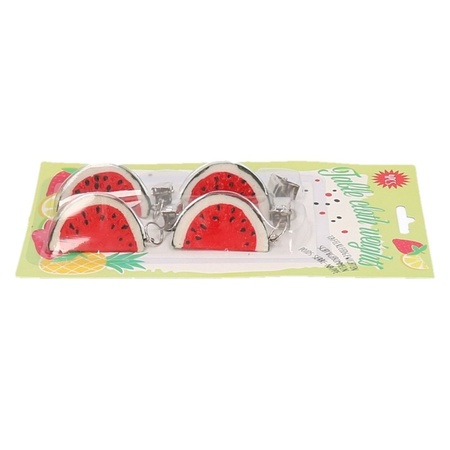 4x Watermelon tablecloth weights