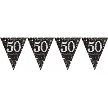 Black celebrations 50 years bunting