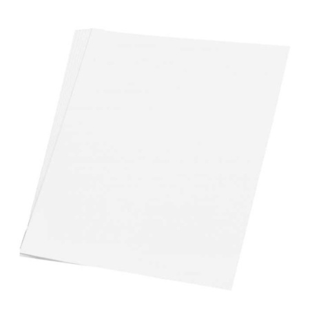 50 sheets white A4 hobby paper