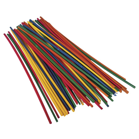 50x Coulerd straw straws 22 cm