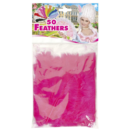 Pink feathers 50x