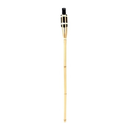5x Bamboo garden torch 90 cm