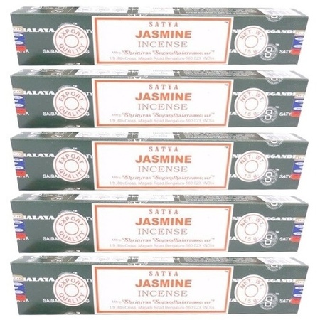 5 packages Nag Champa Jasmine