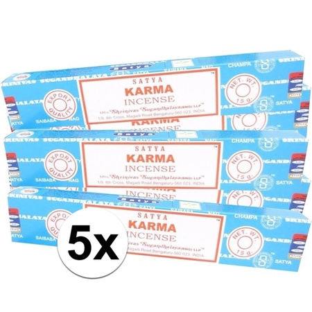 5 packages Nag Champa Karma