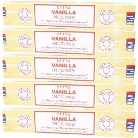 5 packages Nag Champa Vanilla