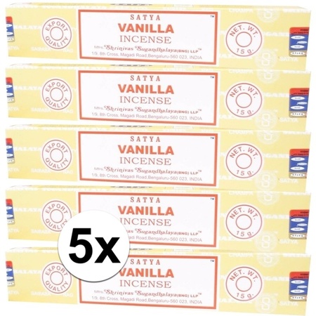 5 packages Nag Champa Vanilla