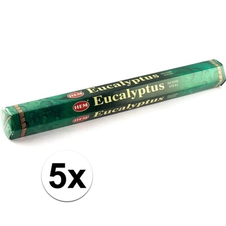 5x Incense eucalyptus
